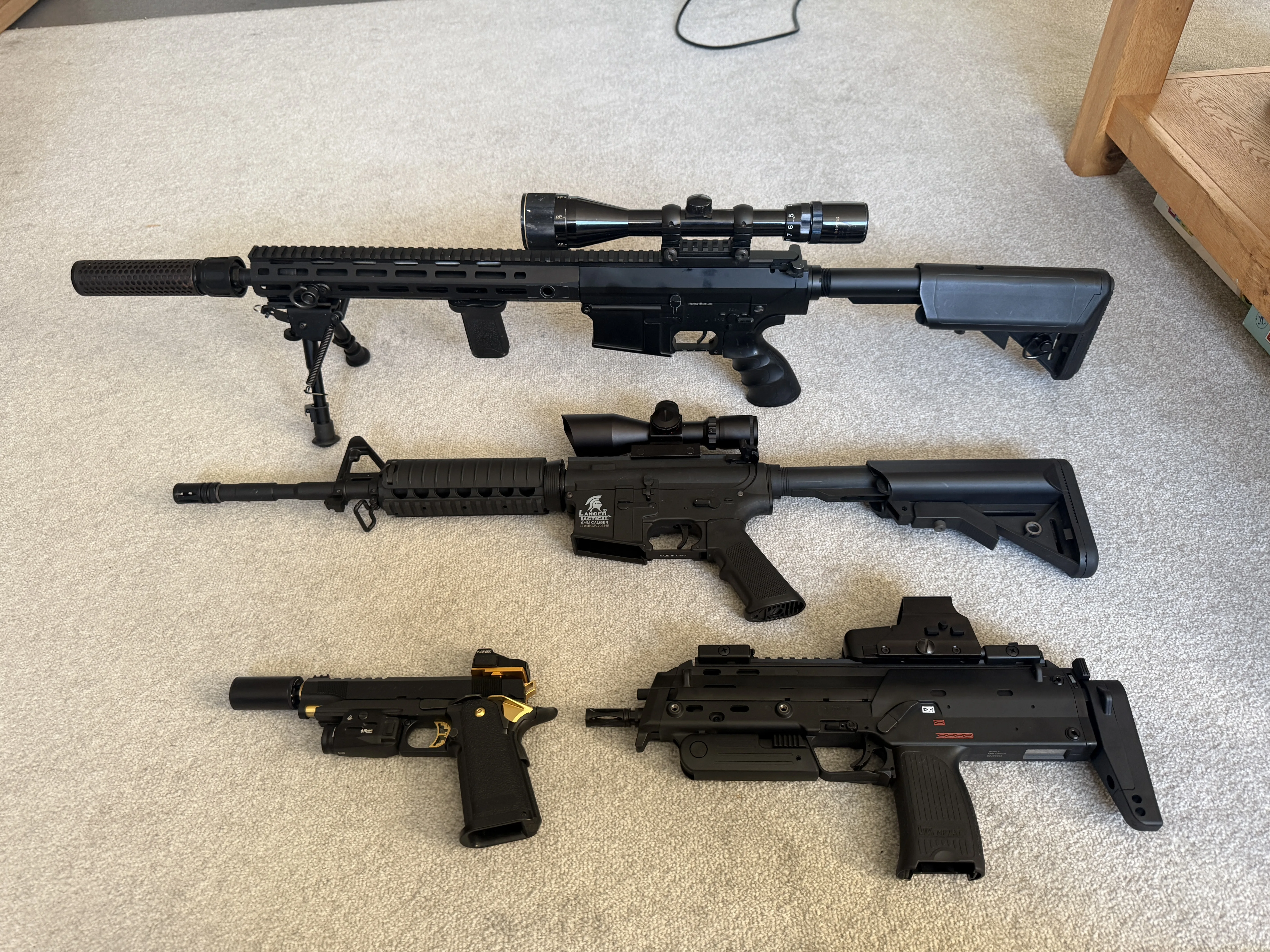 Image of my 4 guns